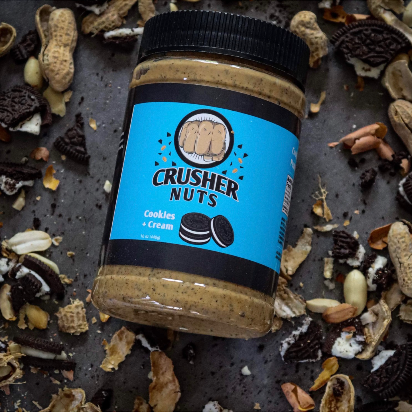 Cookies + Cream Peanut Butter (16 oz)